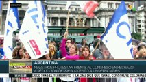 Argentina: docentes rechazan reducción de presupuesto a Universidades