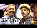Fair Worker CHALLENGES LaMelo Ball! Starts ROASTING HIM 