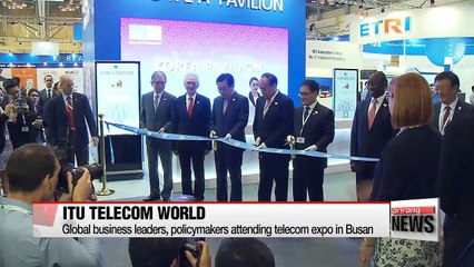 Busan hosts gov't, business leaders for ITU Telecom World