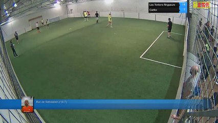 But de Sebastien (14-7) - Les Tontons flingueurs Vs Cariko - 25/09/17 20:00 - LIGUE 3
