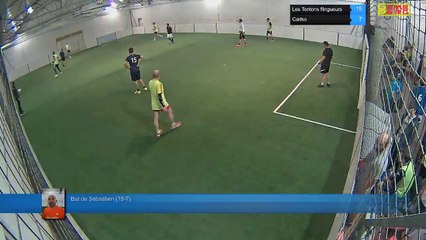 But de Sebastien (15-7) - Les Tontons flingueurs Vs Cariko - 25/09/17 20:00 - LIGUE 3
