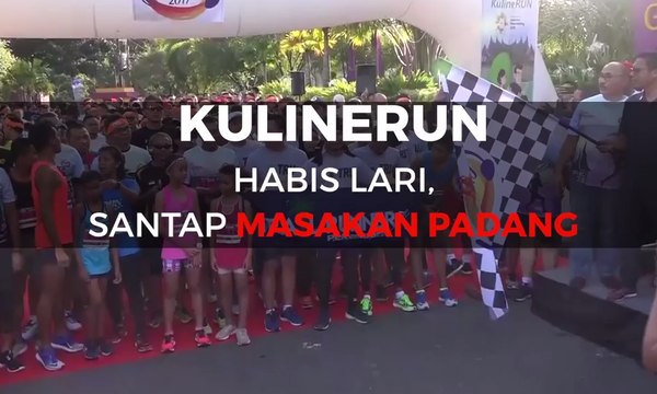 Habis Lari, Santap Masakan Padang