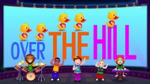 Five Little Ducks - Number Nursery Rhymes Karaoke Songs For Children | ChuChu TV Rock n Roll