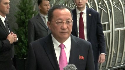 北 리용호 "美 먼저 선전포고...모든 자위 대응 조치할 것" / YTN