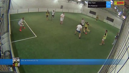 But de francois  (5-13) - New Team Vs FC Pokémon - 25/09/17 21:00 - LIGUE 3 - Poitiers Game Parc