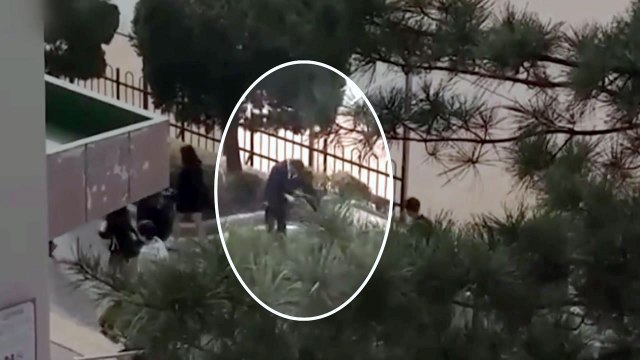 [좋은뉴스] 할 수 있어! 북 치며 응원하는 선생님 / YTN