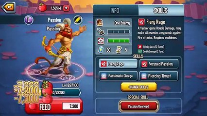 Monster Legends | Passion | Level 1 to 100 | Zodiac Maze Island