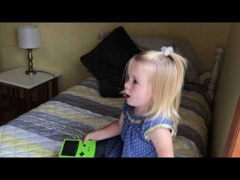 Toddler Still Can't Figure Out Game Boy