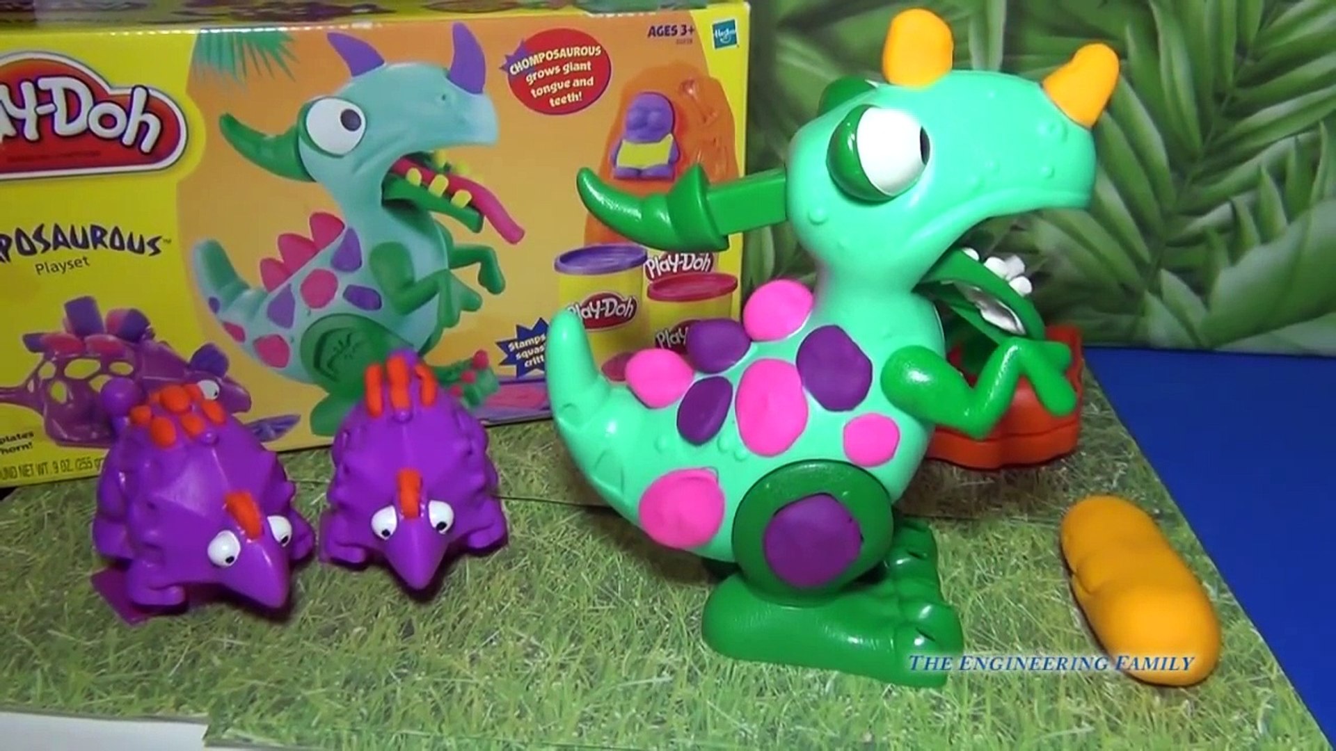 play doh chomposaurus playset