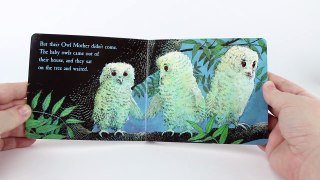 Story Time reading featuring OWL BABIES Book and Owl stuffed animal
