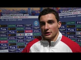 Brandon Wynn Interview - After Team Qualifications - 2010 World Artistic Gymnastics Championships