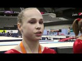 Rebecca Bross Interview - After Team Finals - 2010 World Gymnastics Championships