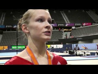 Bridget Sloan Interview - After Team Finals - 2010 World Gymnastics Championships