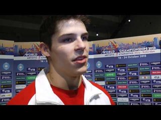 Chris Brooks Interview - After Team Finals - 2010 World Gymnastics Championships