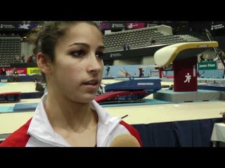 Alexandra Raisman Interview - After All-Around - 2010 World Gymnastics Championships