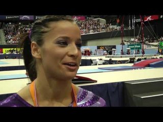 Alicia Sacramone Interview - After Vault Finals - 2010 World Gymnastics Championships