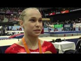 Rebecca Bross Interview - After Bars Finals - 2010 World Gymnastics Championships