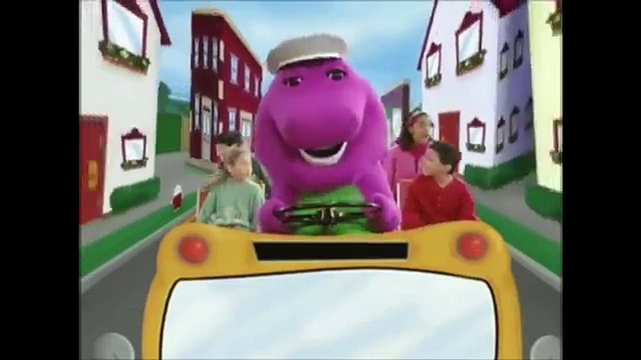 Barney- Wheels on the Bus- repeated 5 mins