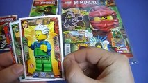 Otwieramy magazyn Lego Ninjago nr 2 (22)z 2017r   Cole z maską, mieczem i młotem bojowym!