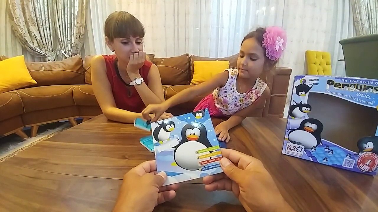 Çılgın Penguenler zeka oyunu , akıl ve strateji oyunları, toys unboxing
