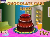 Sweet Chocolate Cake Cooking and baking games barbie cooking games ( how to cook gameplay online )