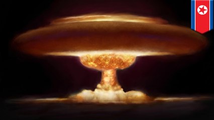 How would a hydrogen bomb blast affect the Pacific Ocean?