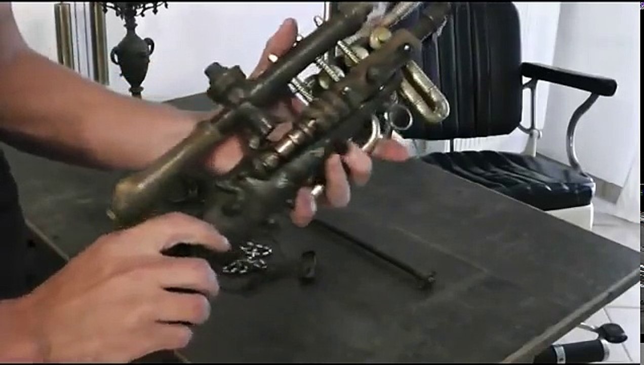 Steampunk Ghost Hunter - rifle, gun,
