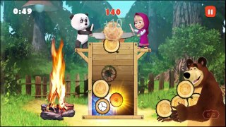 #JOGO: Masha e o Urso: Jogos Infantis - É lenha pra fogueira! #7