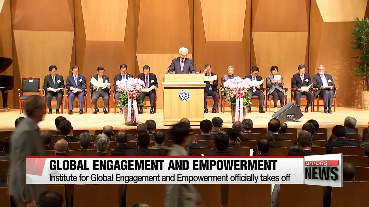 Institute for Global Engagement and Empowerment officially kicks off at Yonsei University