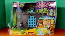 Disney Cars McQueen Mater & Imaginext Batman Go Trick Or Treat In Scooby-Doo Halloween Mansion