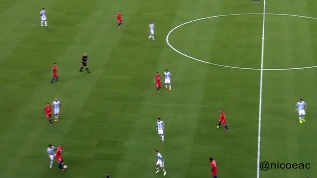 Chile - Arturo vidal en 40 segundos vs Argentina [26-06-2016]