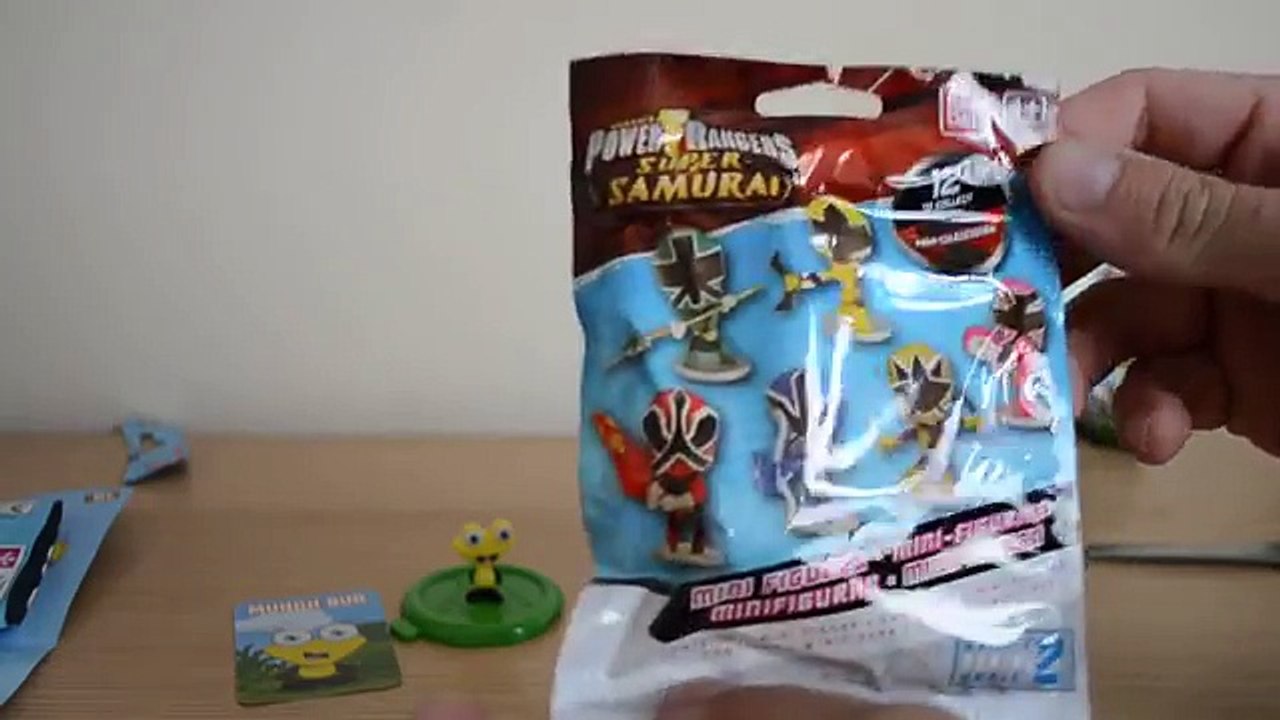 Disney Cars Drifters Ben 10 Power Ranger Super Samurai Bin Weevils Surprise Pack Toy Review (HD)
