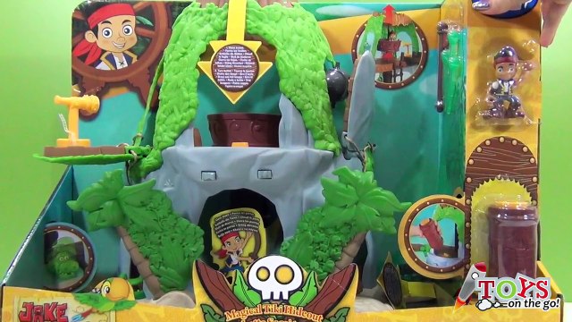 Jake y los Piratas Guarida Mágica Jake and the Never Land Pirates Magical Tiki Hideout