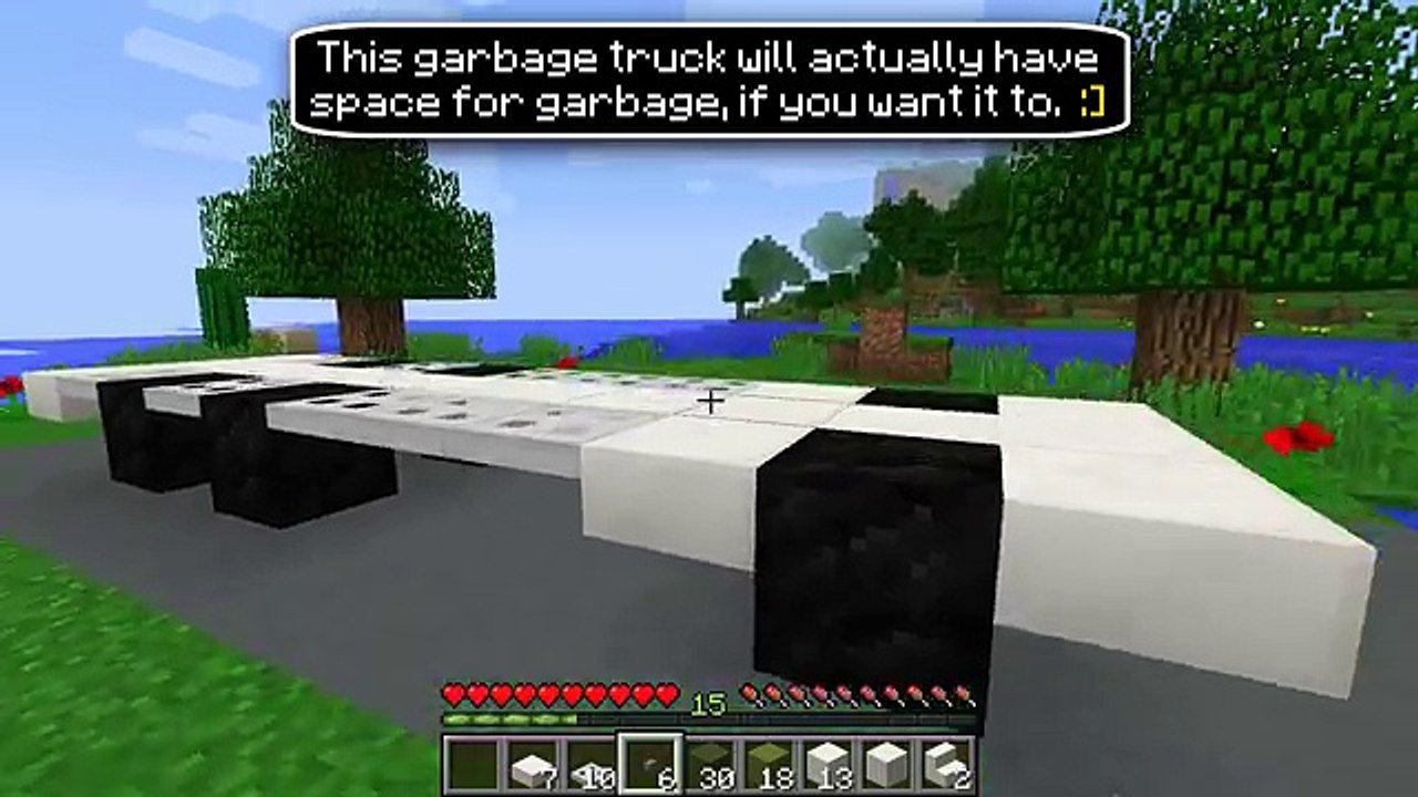 ✔ Minecraft: How to make a Garbage Truck