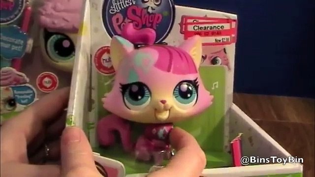 Littlest Pet Shop Sweetest Deco Pet Kitty & Sing a Song Kitty Review! by Bins Toy Bin