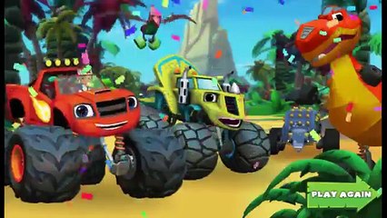 Super Fun Blaze and the Monster Machines Nick Jr Kids Games Gameplay
