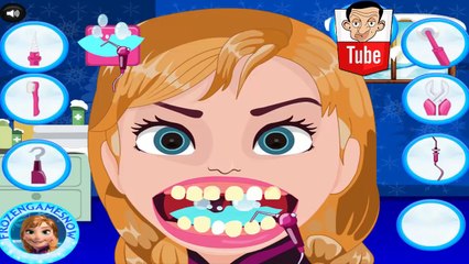 ᴴᴰ ღ Frozen Princess Anna Dentist Game ღ | Frozen Games For Children | Baby Video (ST)