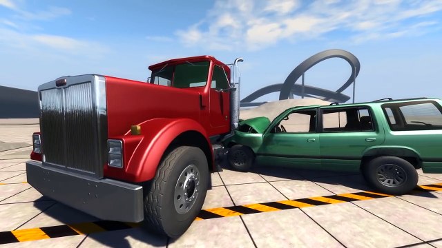 Мультик про грузовики Аварии Машинки сталкиваются и ломаются! Видео для мальчиков Тачки