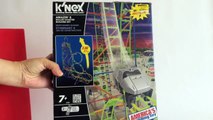 KNEX Amazin 8 Roller Coaster Amusement Park Series Slow Motion Speed Build - Unboxing Demo Review