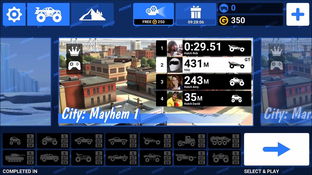 Beast GT vs Racer SX vs Monster GT - MMX Hill Dash / Climb Racing