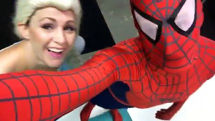 Superhero and princess photo shoot