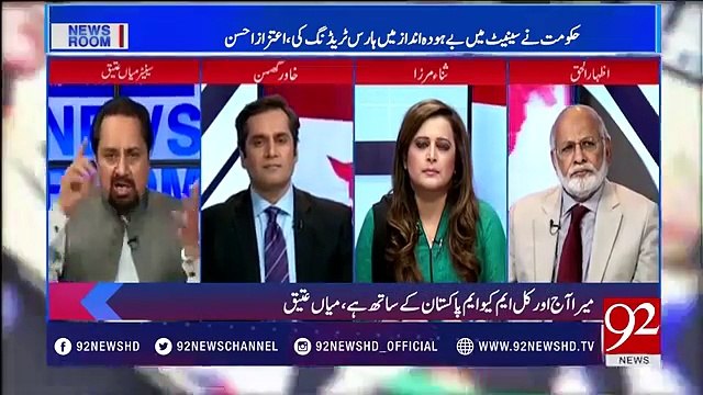 What was the conversation between Saad Rafique and Farooq Sattar