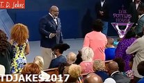 TD JAKES-#At church youre being armed w/weapons that are not carnal, to fight the enemy on his tu