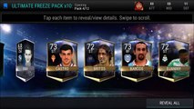 FIFA Mobile 10x ULTIMATE FREEZE BUNDLE!! 9x ELITES PULLED   88 OVR COLD FOOTED PLAYER!!