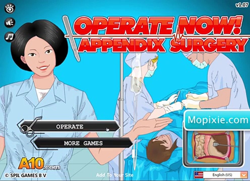 OPERATE NOW : APPENDIX SURGERY | Play Surgery Games