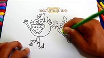 How to Draw SWAY SWAY & BUHDEUCE Breadwinners Nickelodeon | Dibujar Sway Sway y Buhdeuce