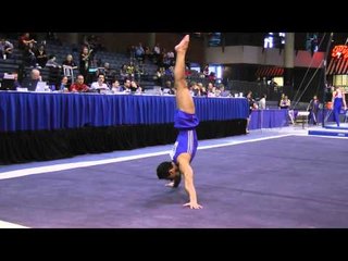 Andrew Elkind - Floor Exercise - 2011 Winter Cup Challenge Day 1