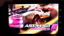 Asphalt 6 Adrenaline Samsung Galaxy Nexus Android 4 ICS