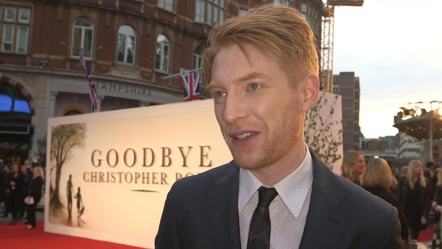 Goodbye Christopher Robin Premiere: Domhnall Gleeson Chats