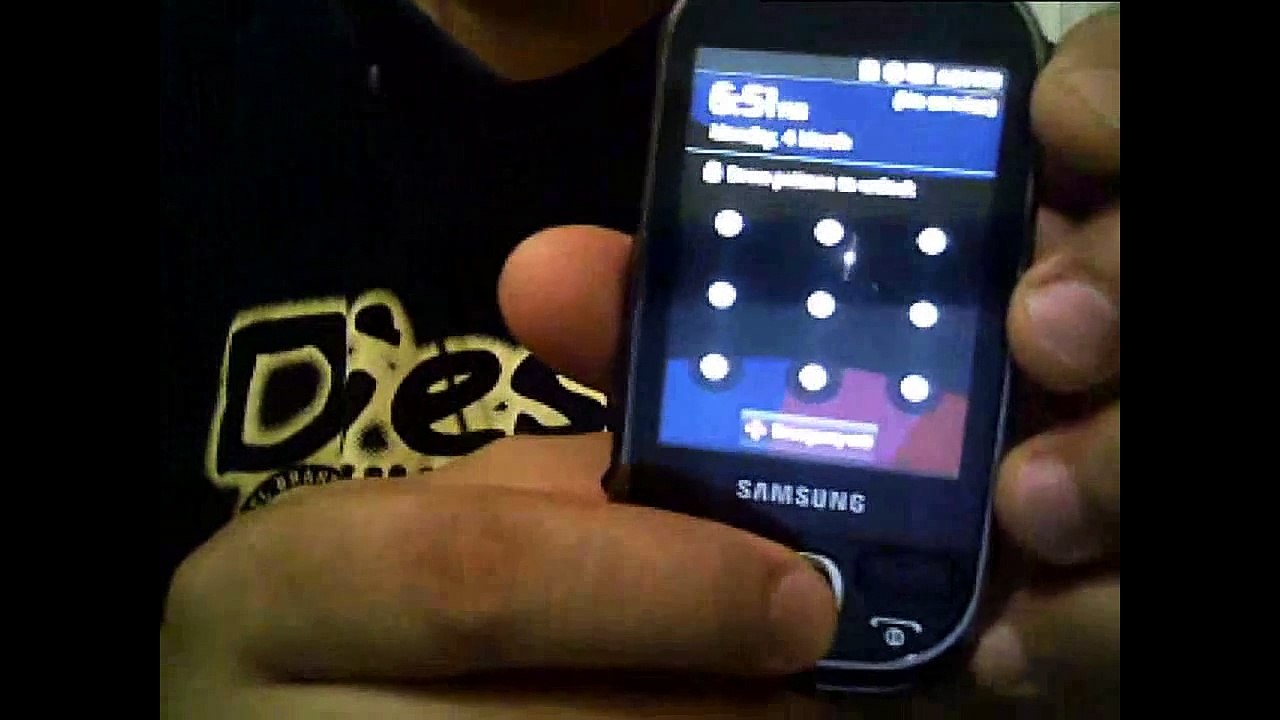 Unlocking & Hard Reset Samsung GT i5500 after too many wrong Pattern